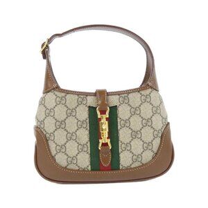 Gucci Jackie 1961 Hobo Bag Leather Canvas